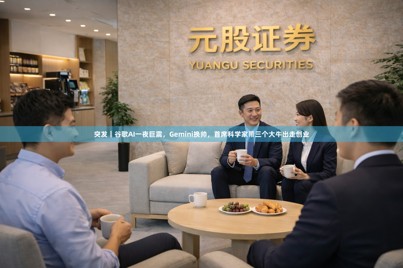 突发｜谷歌AI一夜巨震，Gemini换帅，首席科学家带三个大牛出走创业