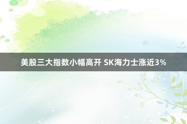 美股三大指数小幅高开 SK海力士涨近3%