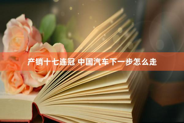 产销十七连冠 中国汽车下一步怎么走