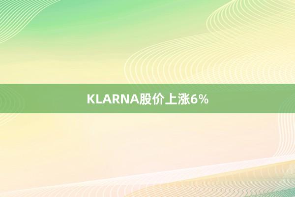 KLARNA股价上涨6%